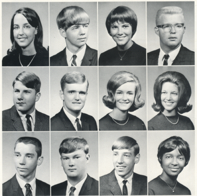 Lafayette High School Lexington Ky Class Of 1967 Yearbook : Seniors